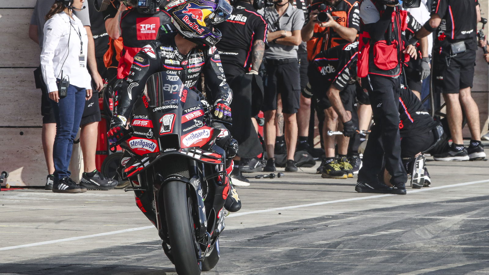 Jorge Martin, Aprilia Factory Racing, 2025 Qatar MotoGP