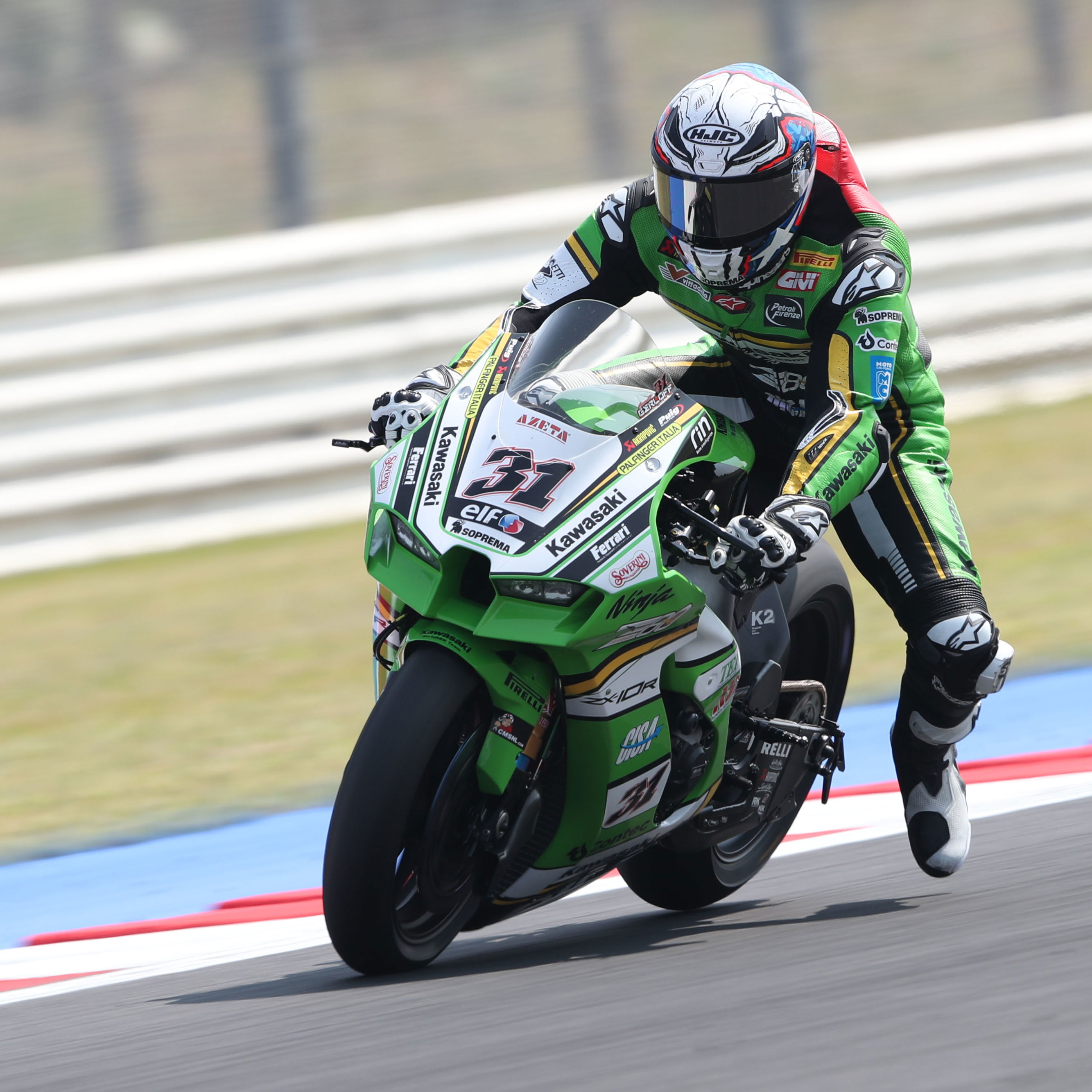 Garrett Gerloff, 2025 Emilia-Romagna WorldSBK. Credit: Gold and Goose.