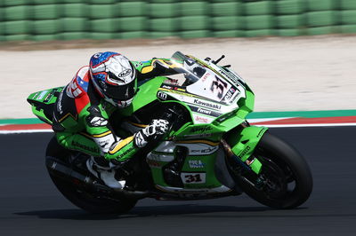 Garrett Gerloff, 2025 Emilia-Romagna WorldSBK. Credit: Gold and Goose.