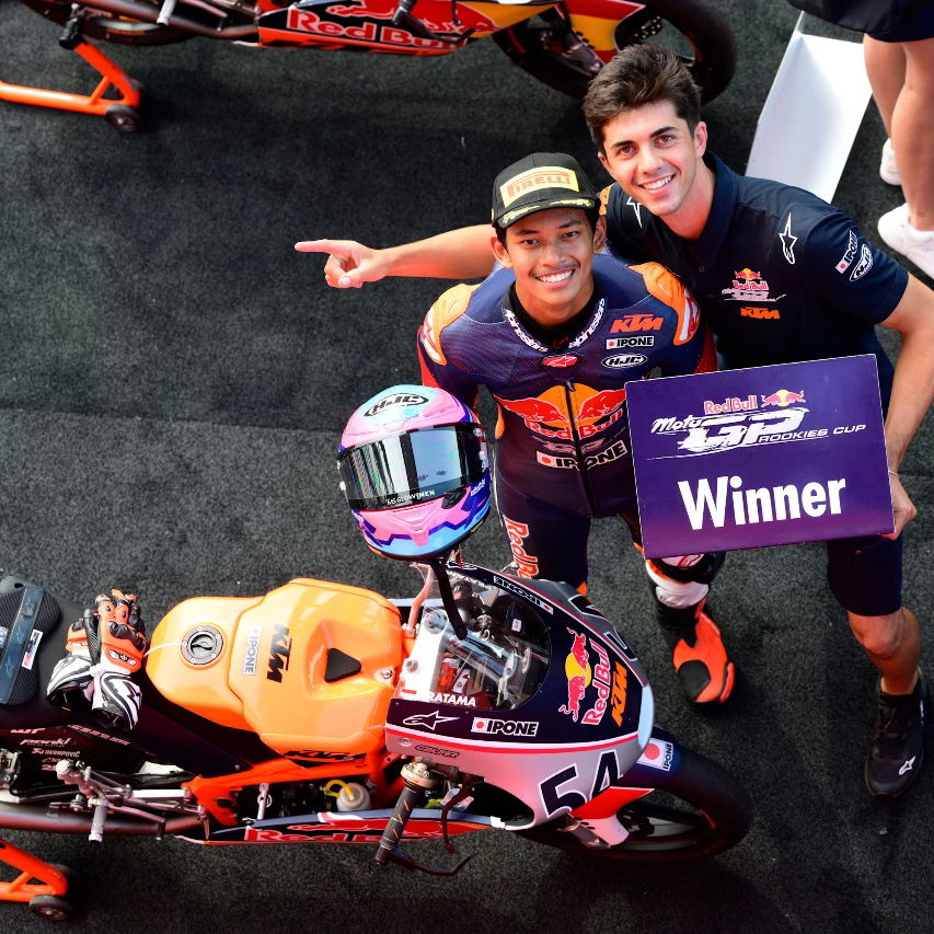 Veda Pratama, Red Bull Rookies Winner, Mugello Round