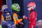 Lando Norris and Charles Leclerc