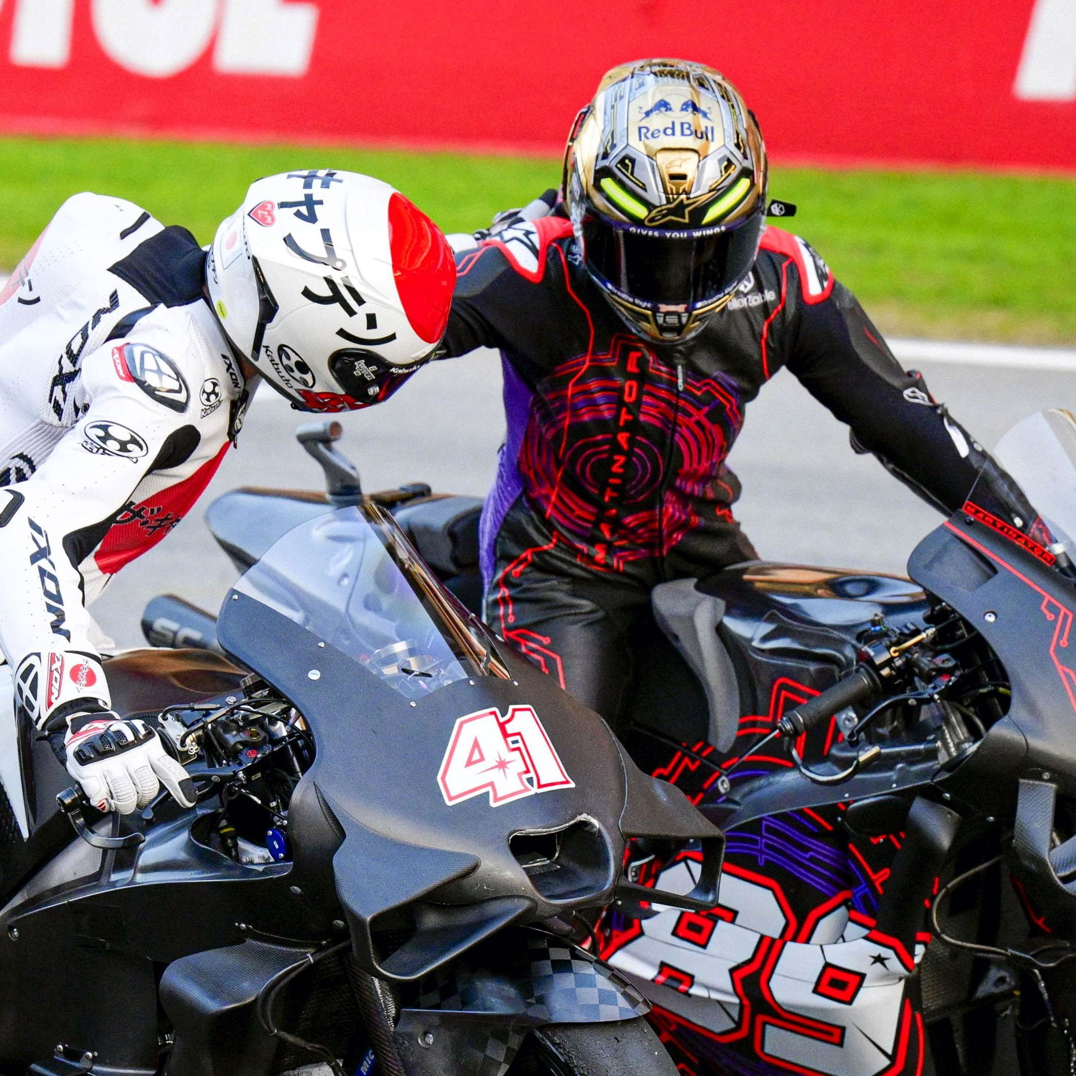 Aleix Espargaro, Jorge Martin, Barcelona MotoGP Test