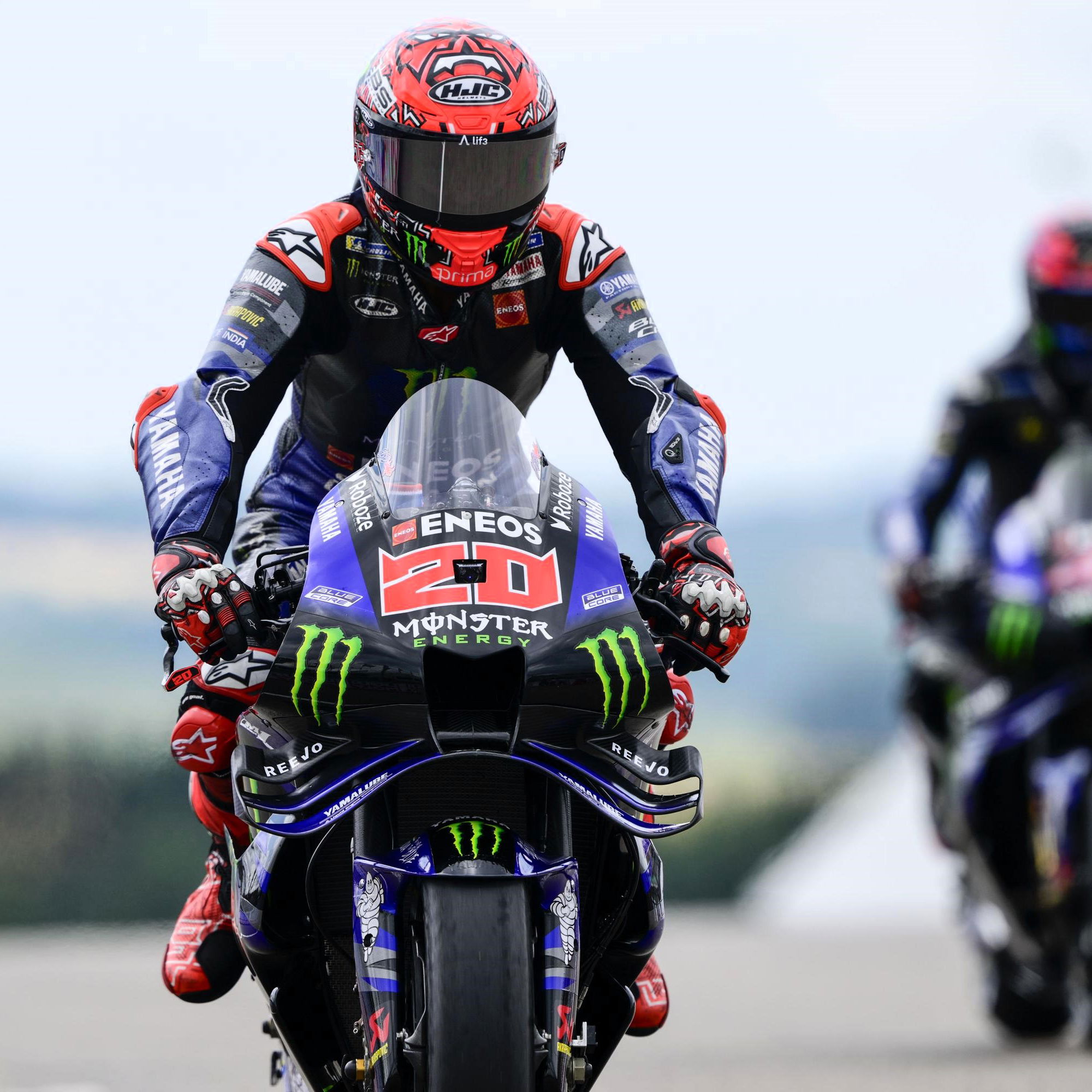 Fabio Quartararo, Alex Rins, 2025 German MotoGP