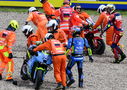 Ai Ogura, Joan Mir crash, 2025 German MotoGP