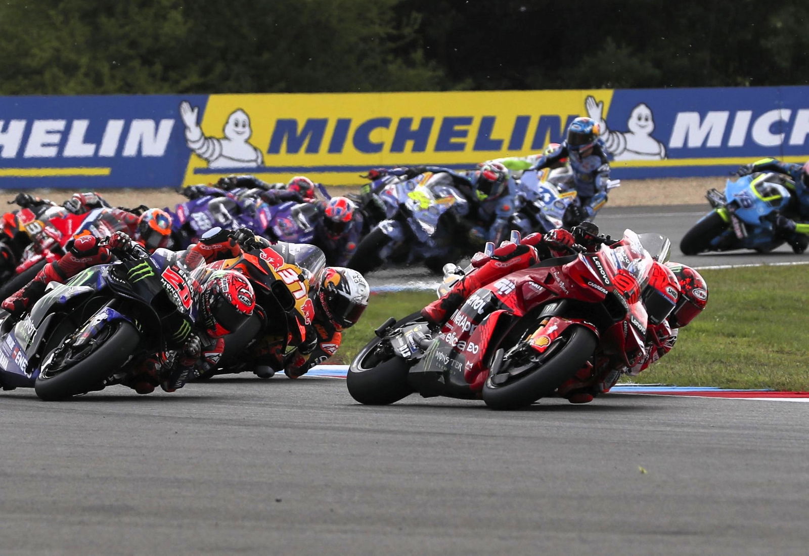 Lap 1, 2025 Czech MotoGP Sprint