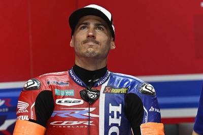 Xavi Vierge, 2025 Suzuka 8 Hours test, pit box. Credit: Honda Racing Corporation.