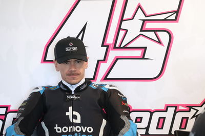 Scott Redding, 2025 Phillip Island WorldSBK test, pit box. Credit: Gold and Goose.