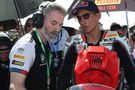 Toprak Razgatlioglu, Phil Marron, 2025 Australian WorldSBK, grid. Credit: Gold and Goose.