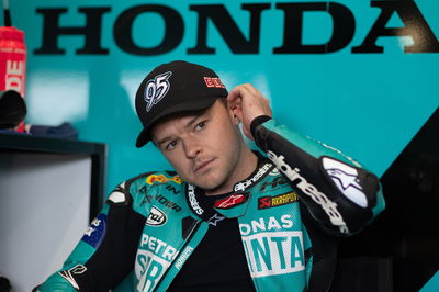 Tarran Mackenzie, 2025 Italian WorldSBK, pit box. Credit: Gold and Goose.