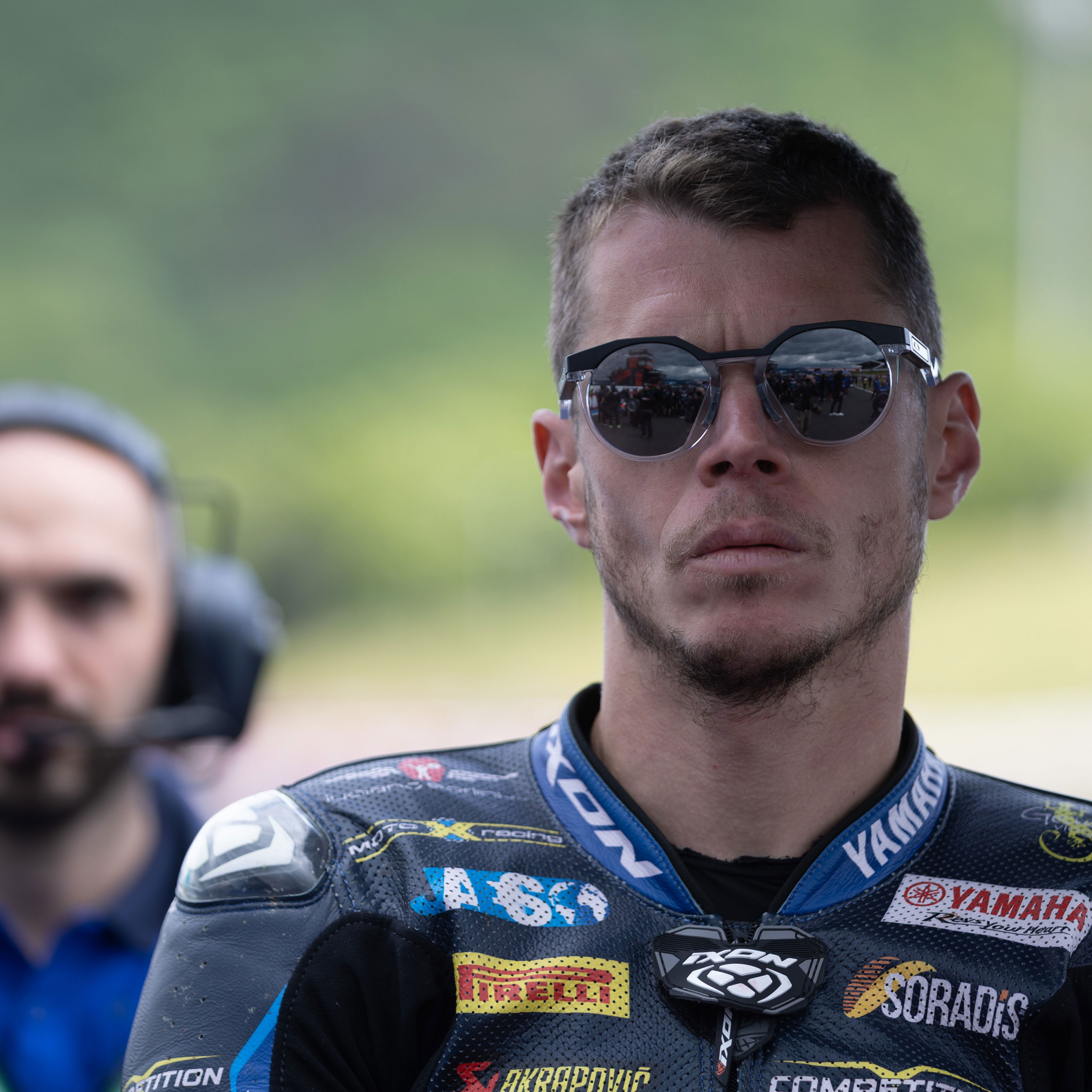 Tito Rabat, 2025 Czech WorldSBK, grid. Credit: Gold and Goose.