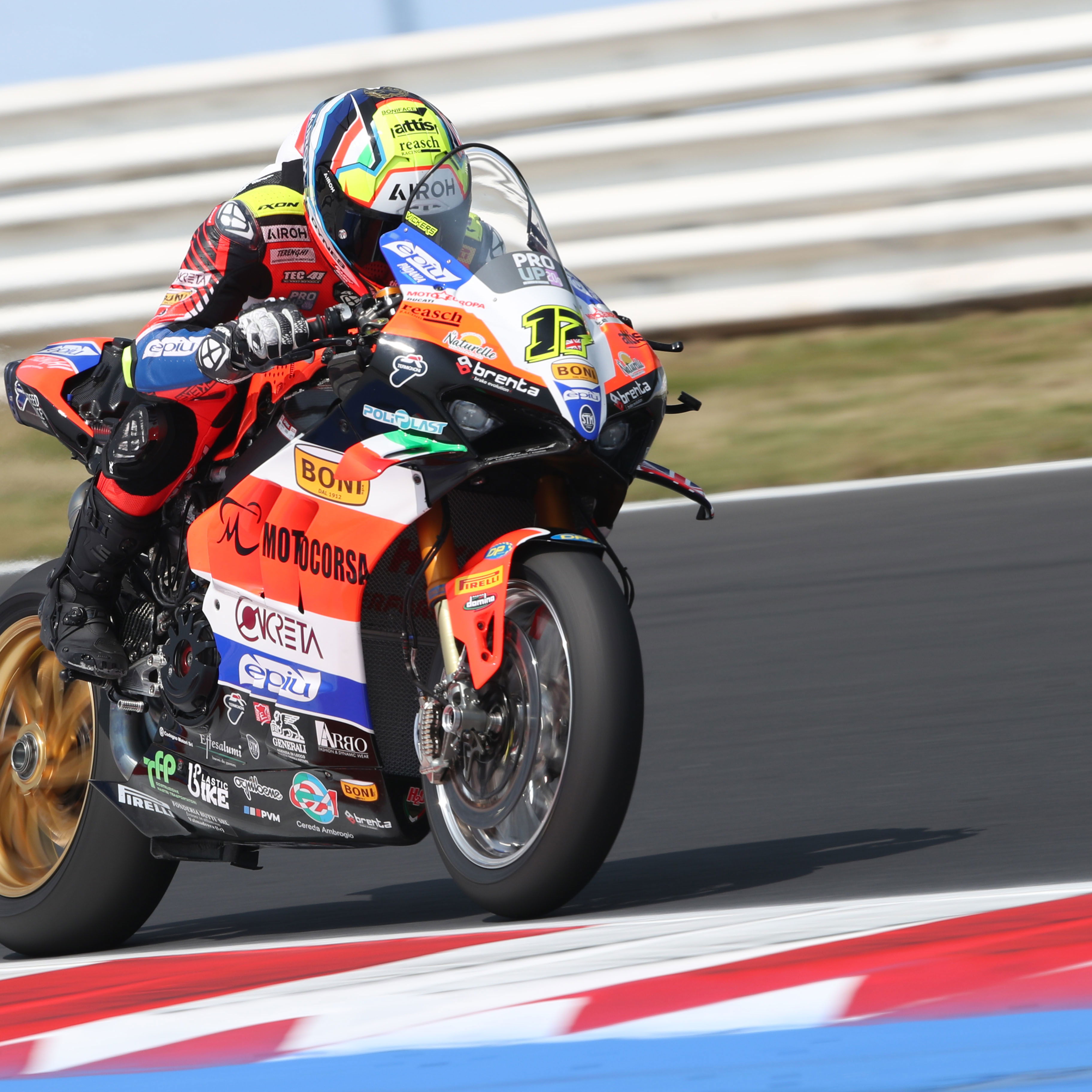 Ryan Vickers, 2025 Emilia-Romagna WorldSBK. Credit: Gold and Goose.