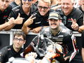 Aron Canet, broken screen, 2025 Dutch Moto2 Grand Prix