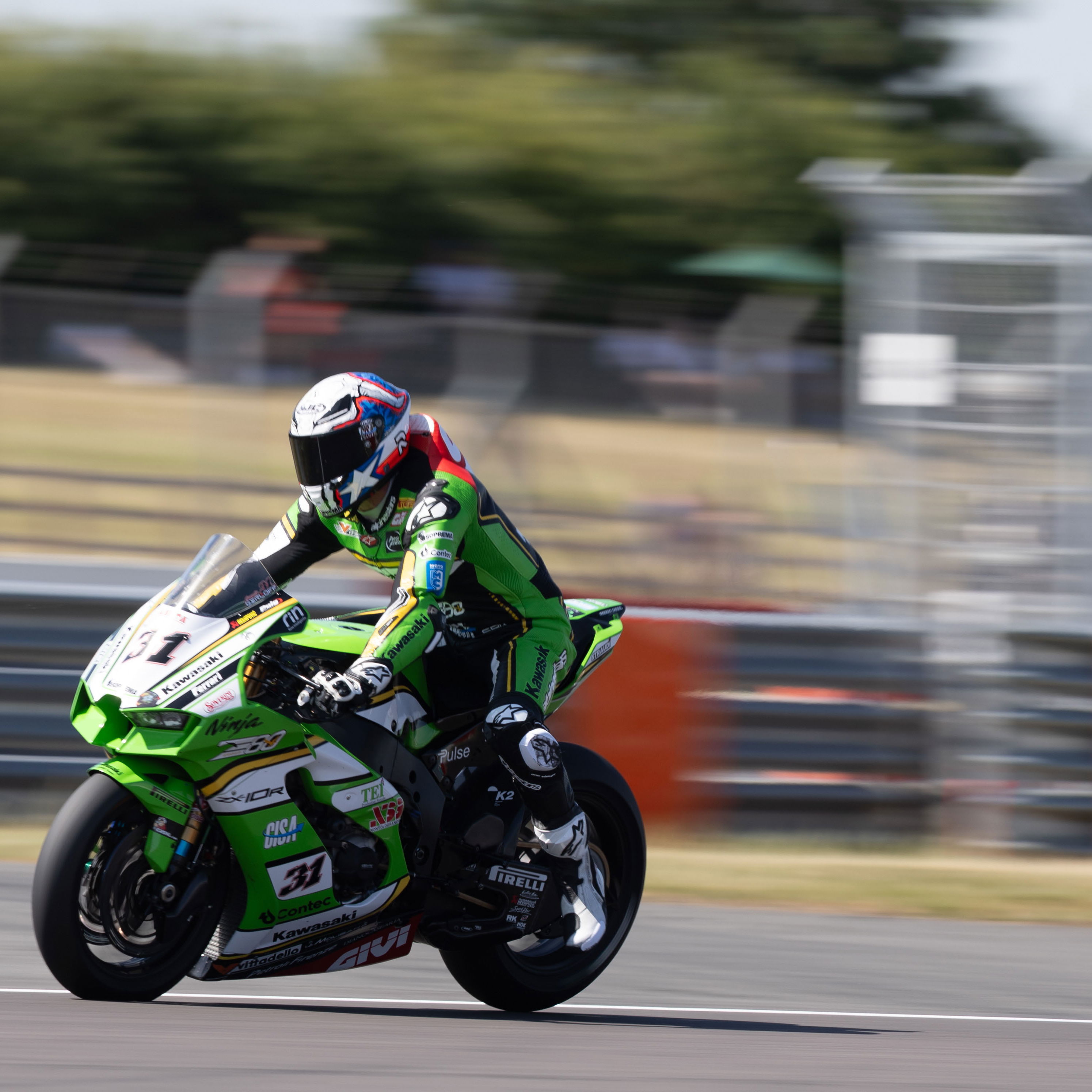 Garrett Gerloff, 2025 UK WorldSBK. Credit: Gold and Goose.