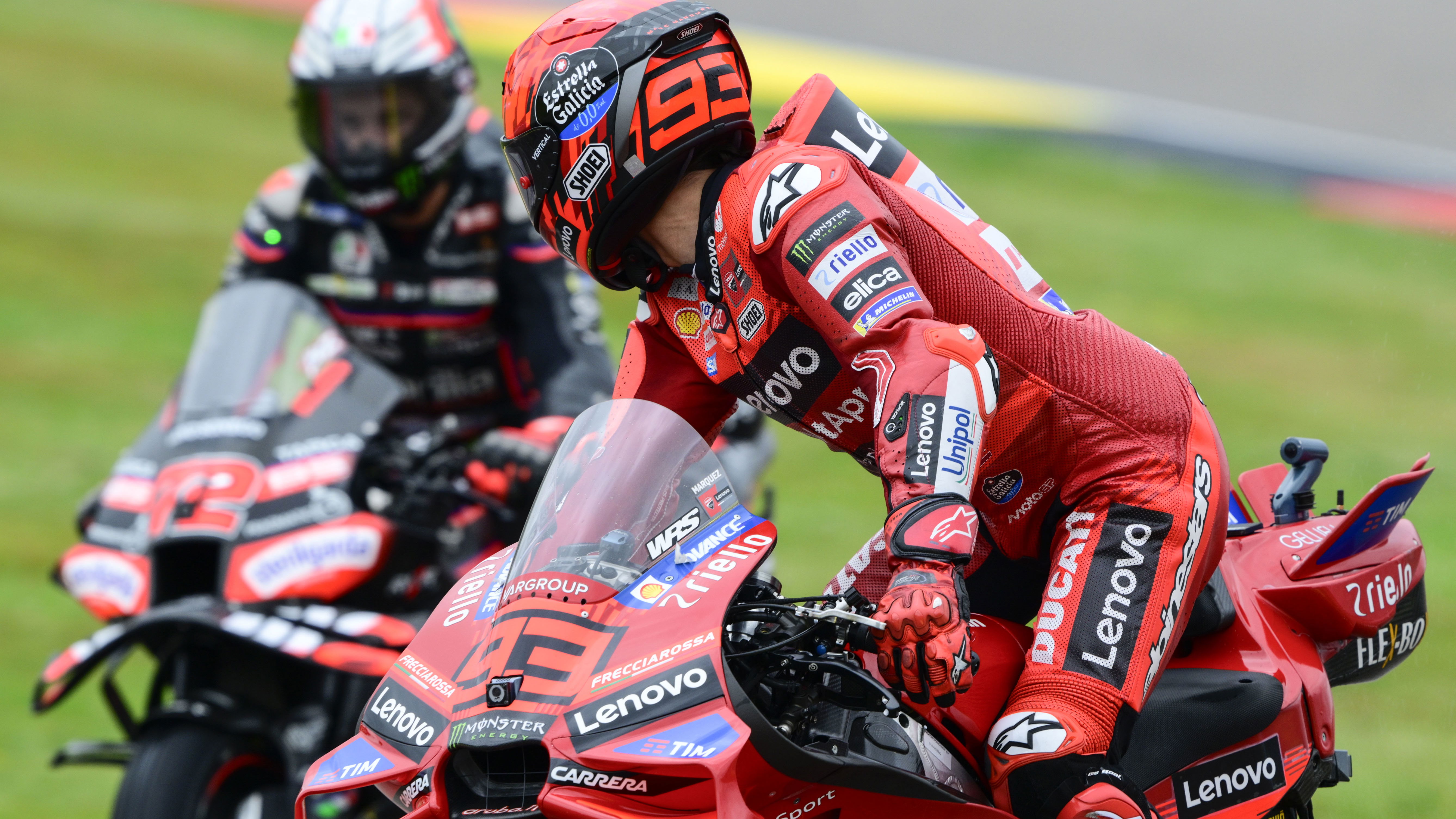 Marc Marquez, Marco Bezzecchi, 2025 German Grand Prix