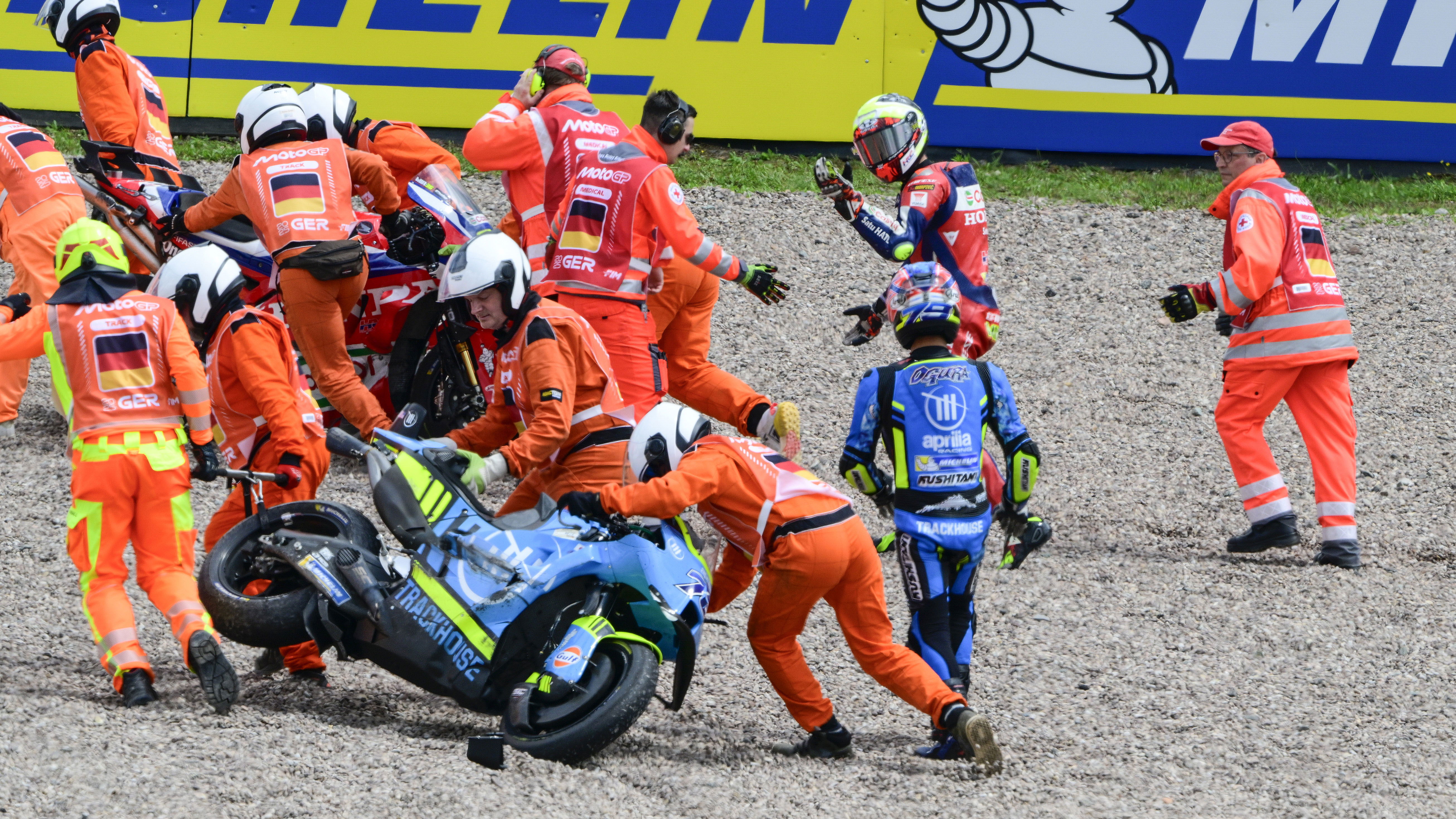 Joan Mir, Ai Ogura, 2025 German MotoGP