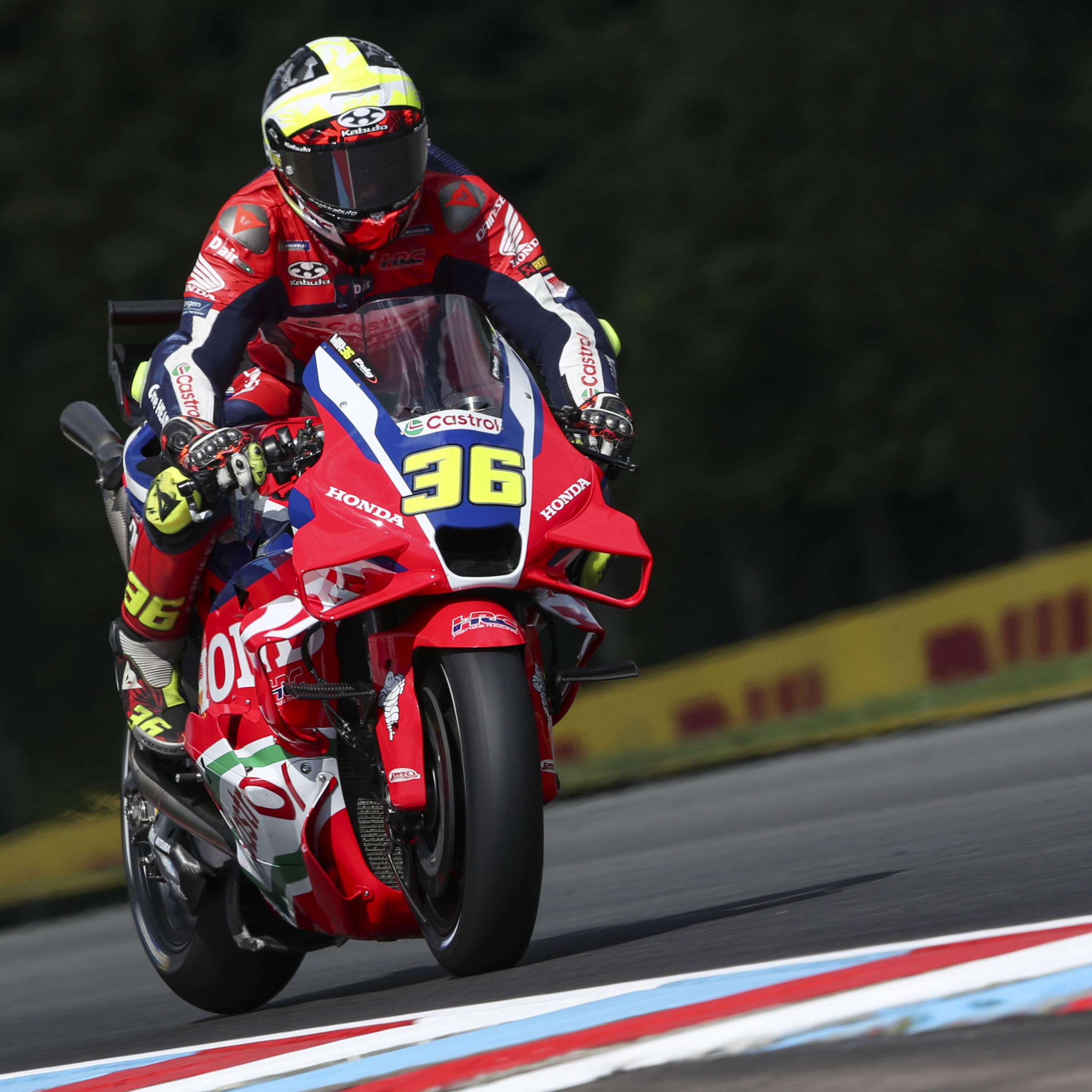 Joan Mir, 2025 MotoGP Czech Grand Prix. Credit: Gold and Goose.