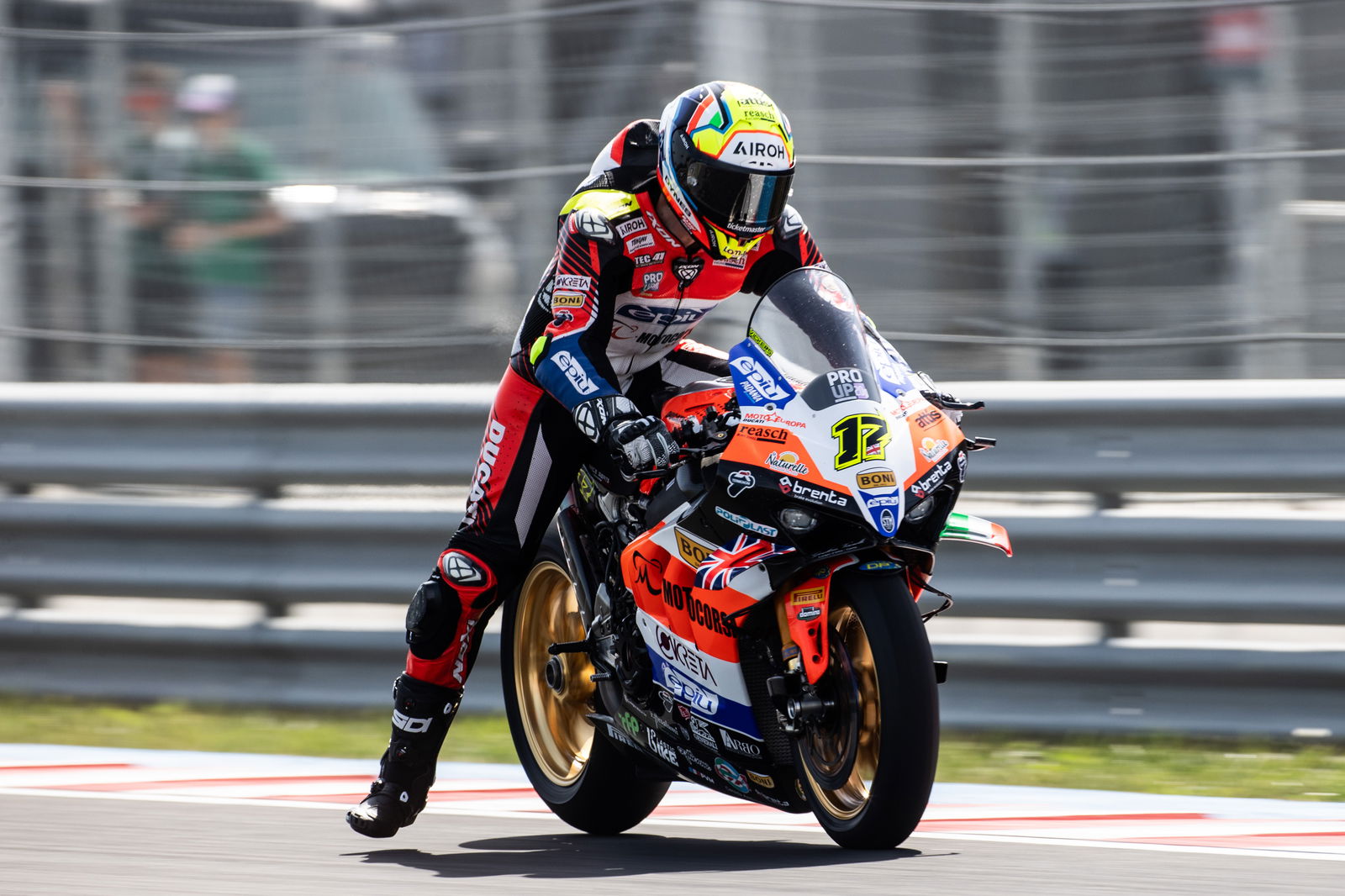 Ryan Vickers, 2025 Hungarian WorldSBK. Credit: Gold and Goose.
