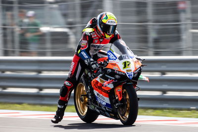 Ryan Vickers, 2025 Hungarian WorldSBK. Credit: Gold and Goose.