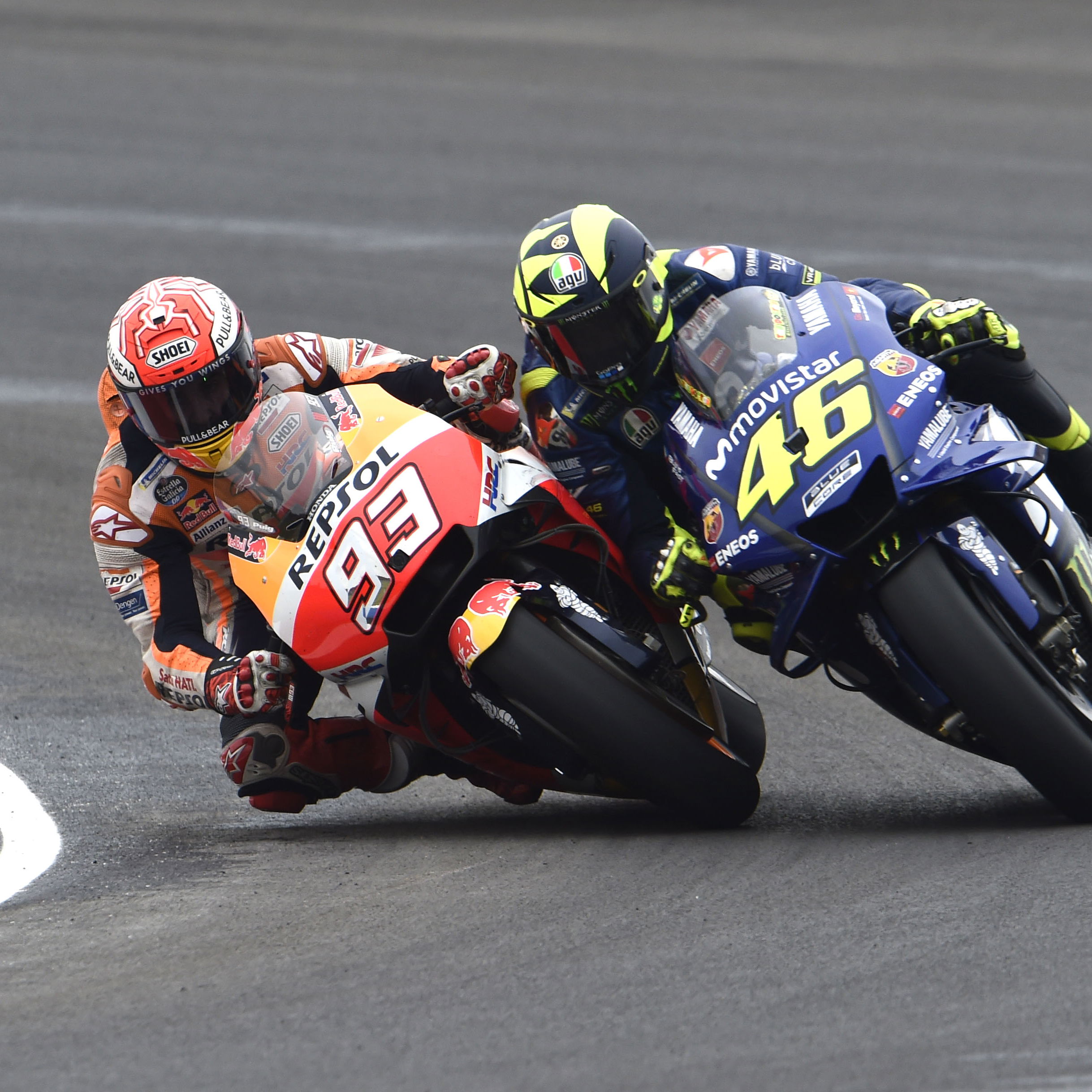 Marc Marquez, Valentino Rossi, 2018 Argentina MotoGP