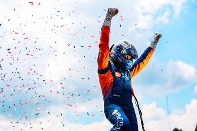 Scott Dixon took the win at mid-Ohio to become the third different winner in 2025.