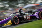 Felix Rosenqvist in his Black Sabbath liveried Meyer Shank.