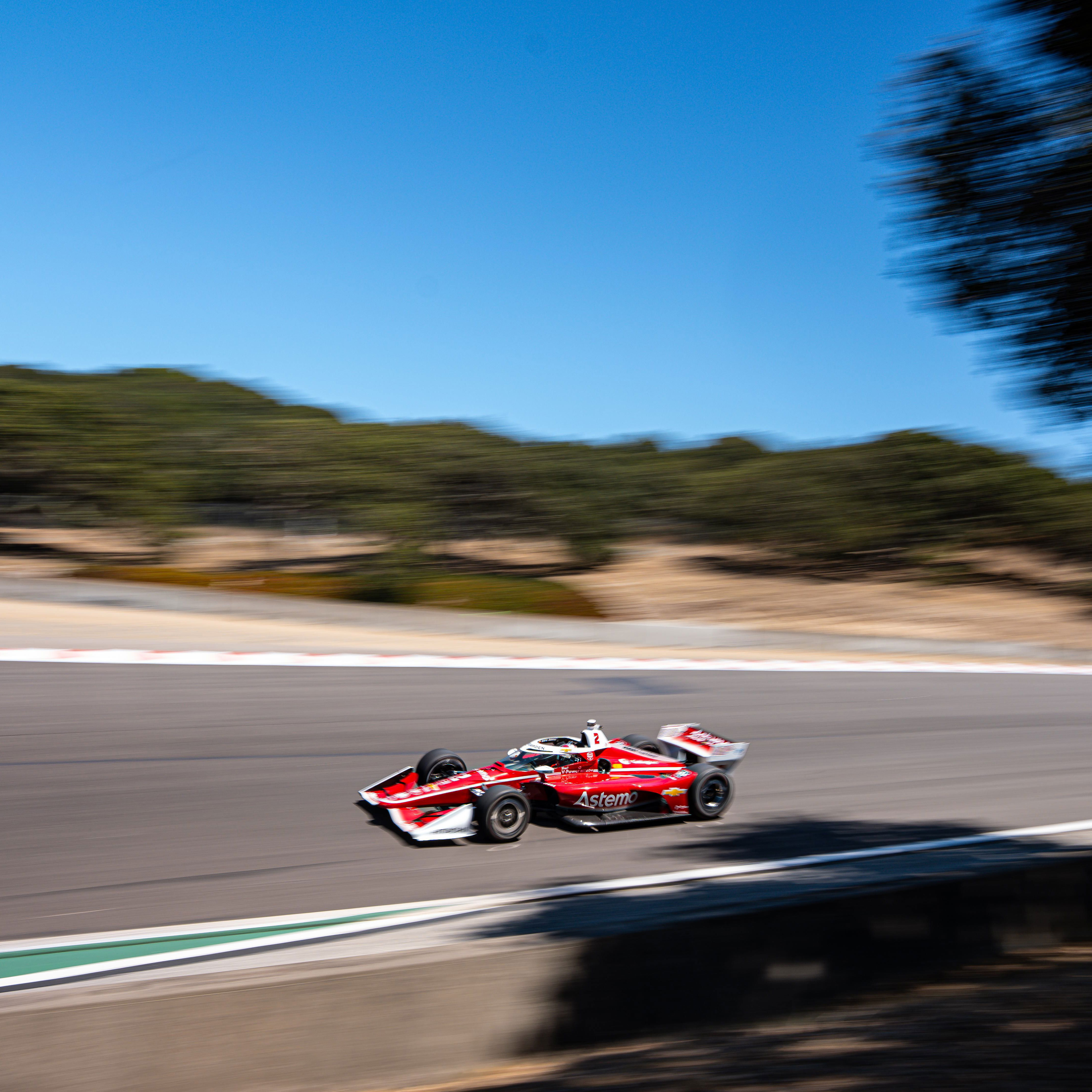 Qualifying results from the 2025 IndyCar Grand Prix of Monterey at Laguna Seca.