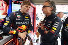 Max Verstappen and Laurent Mekies
