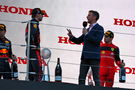 Max Verstappen and Jenson Button