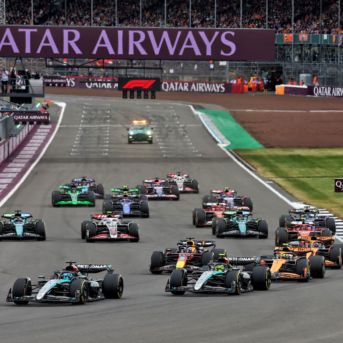 The start of the British GP 