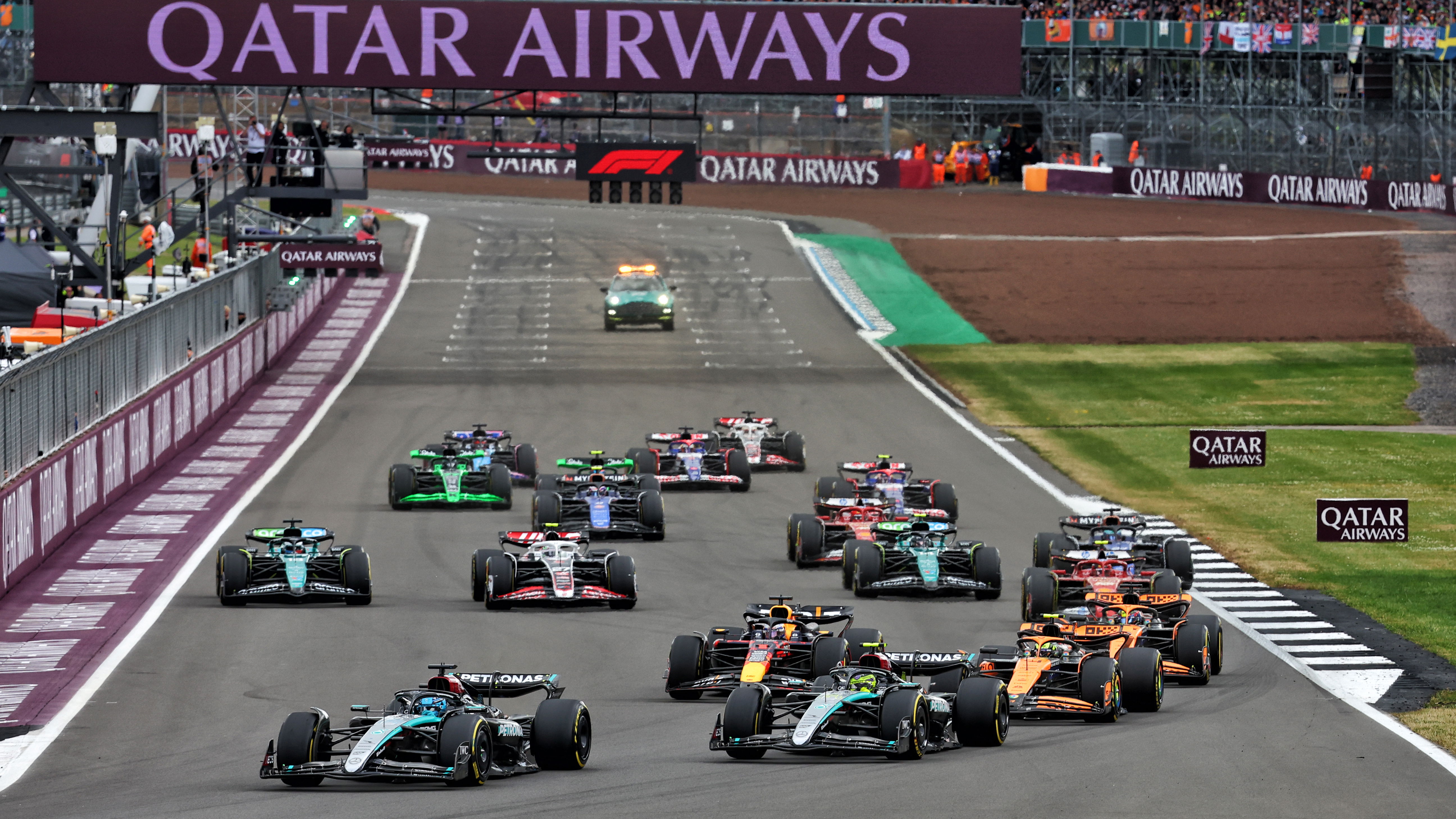 The start of the British GP 