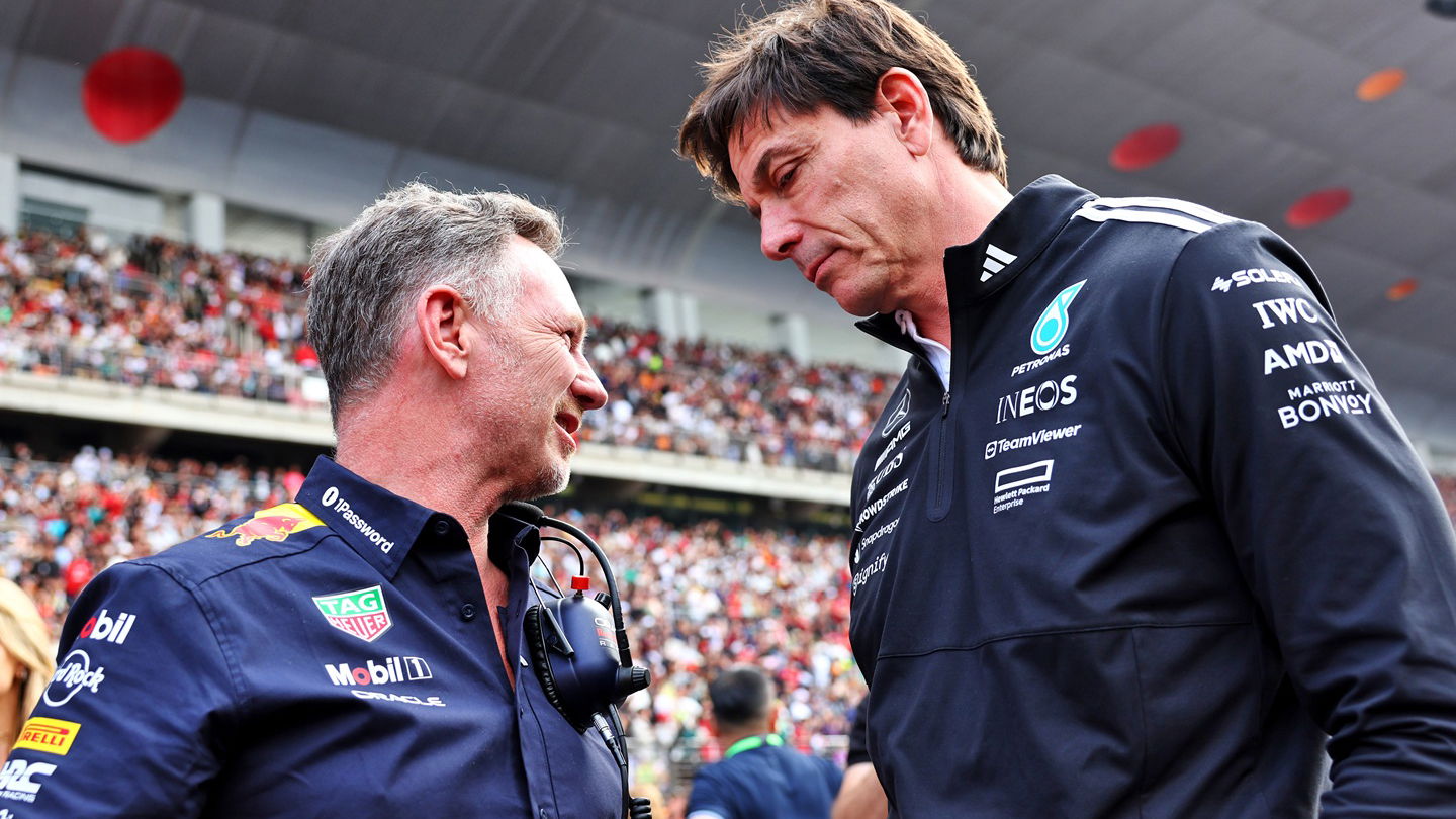 Toto Wolff and Christian Horner