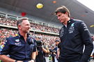 Christian Horner and Toto Wolff