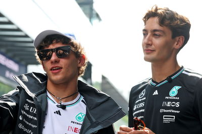 Kimi Antoneri and George Russell
