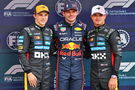 The top three qualifiers at Silverstone