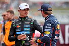 Lando Norris and Max Verstappen