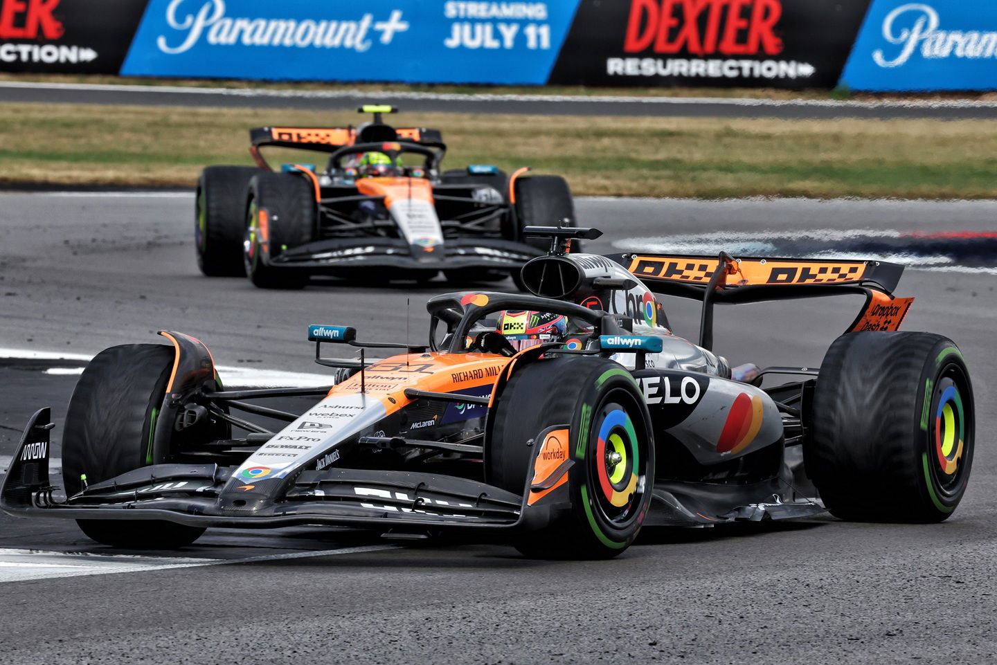 Oscar Piastri and Lando Norris, McLaren