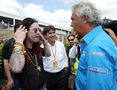 Ozzy Osbourne with Flavio Briatore in 2003