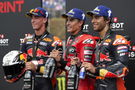 Marc Marquez, Pedro Acosta, Enea Bastianini, 2025 Brno Sprint