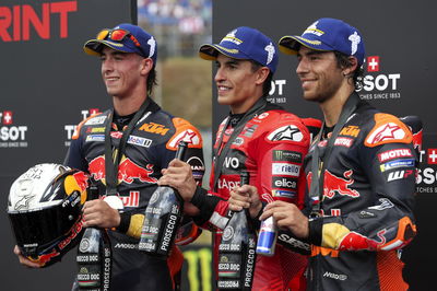 Marc Marquez, Pedro Acosta, Enea Bastianini, 2025 Brno Sprint