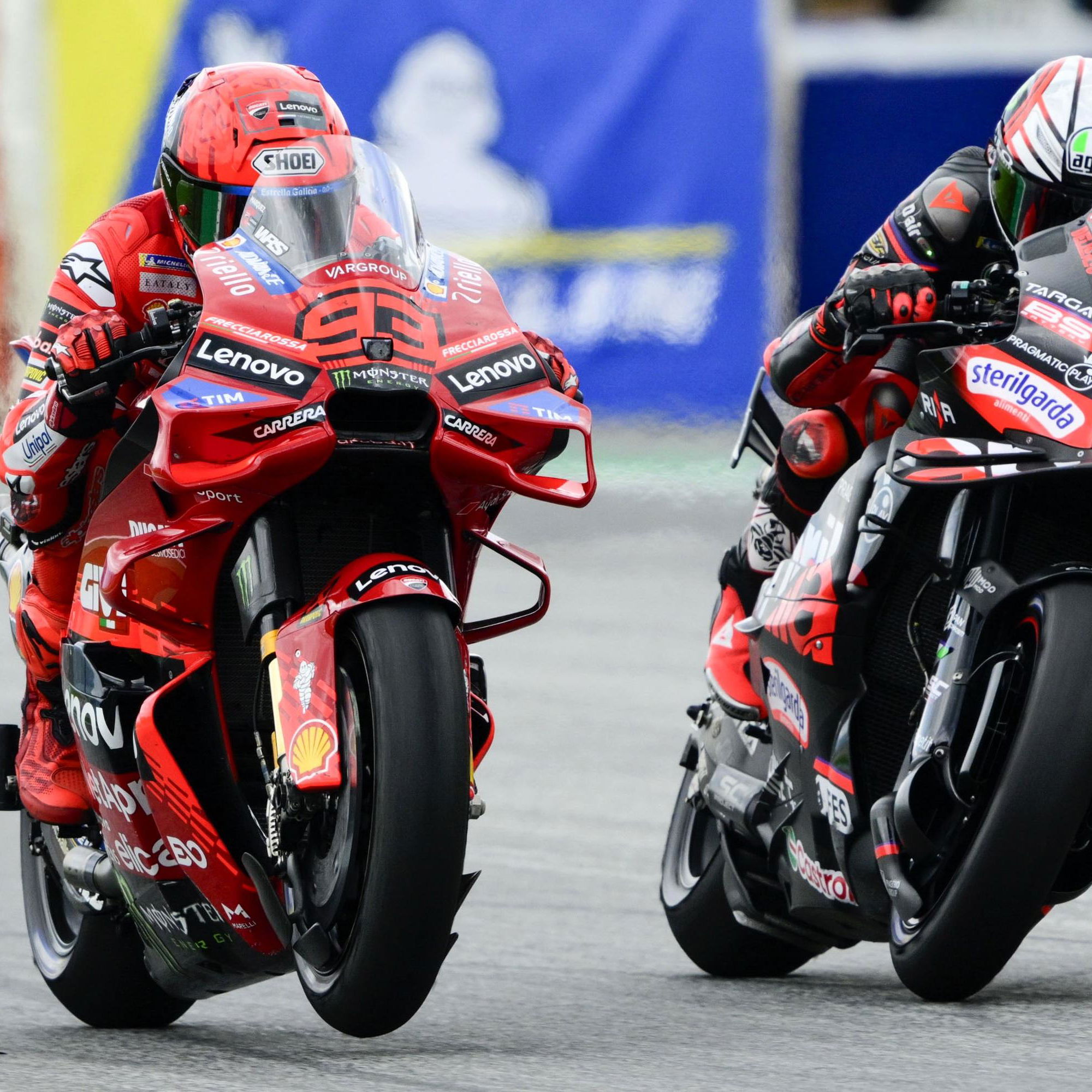 Marc Marquez, Marco Bezzecchi, 2025 Austrian MotoGP