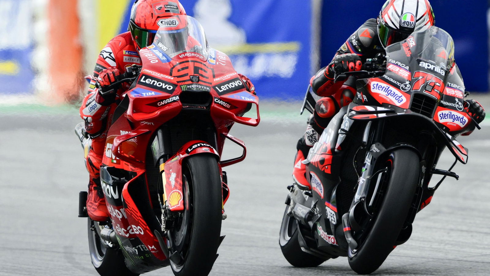 Marc Marquez, Marco Bezzecchi, 2025 Austrian MotoGP