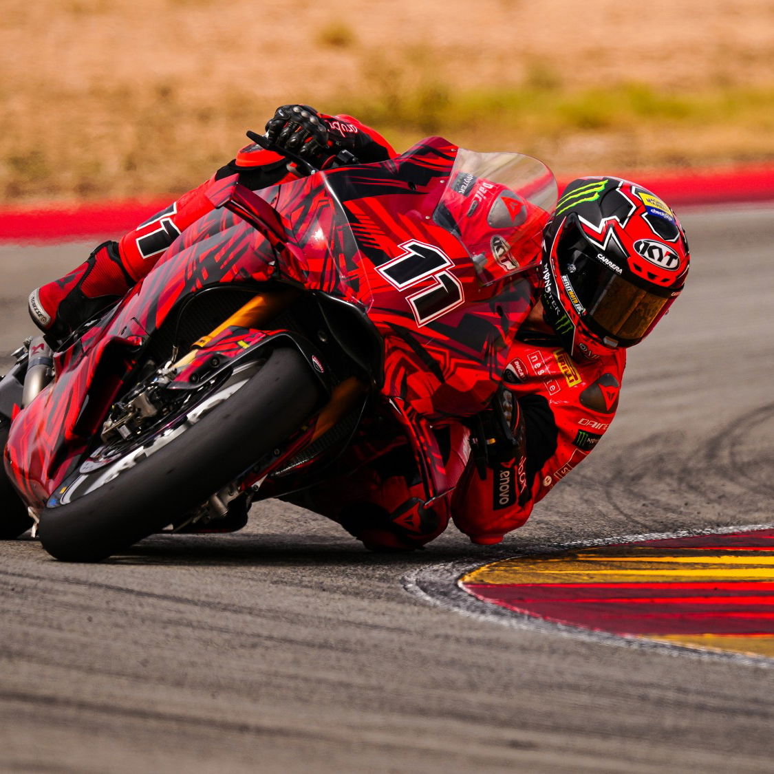 Nicolo Bulega, 2025 WorldSBK Aragon test. Credit: WorldSBK.