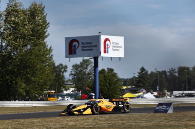 Christian Lundgaard at the 2025 IndyCar Grand Prix of Portland.