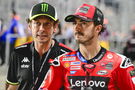 Valentino Rossi, Pecco Bagnaia, 2025 Qatar MotoGP