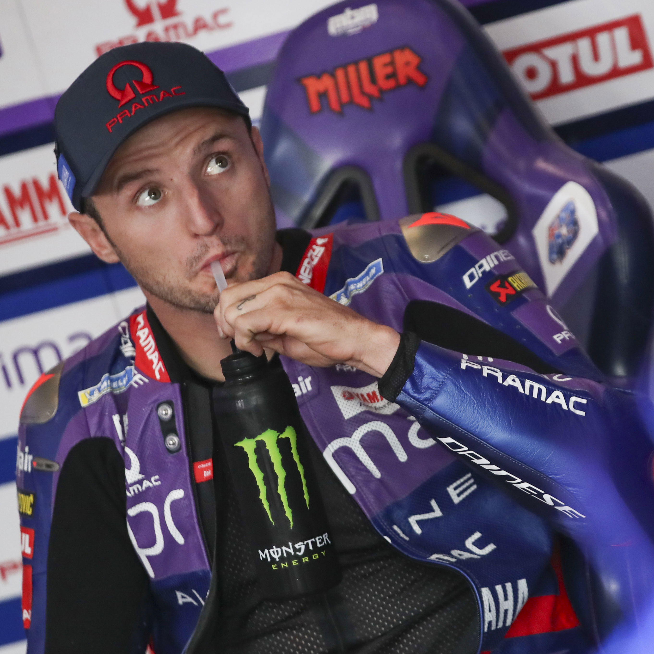 Jack Miller, 2025 Moto2 Czech Grand Prix, pit box. Credit: Gold and Goose.