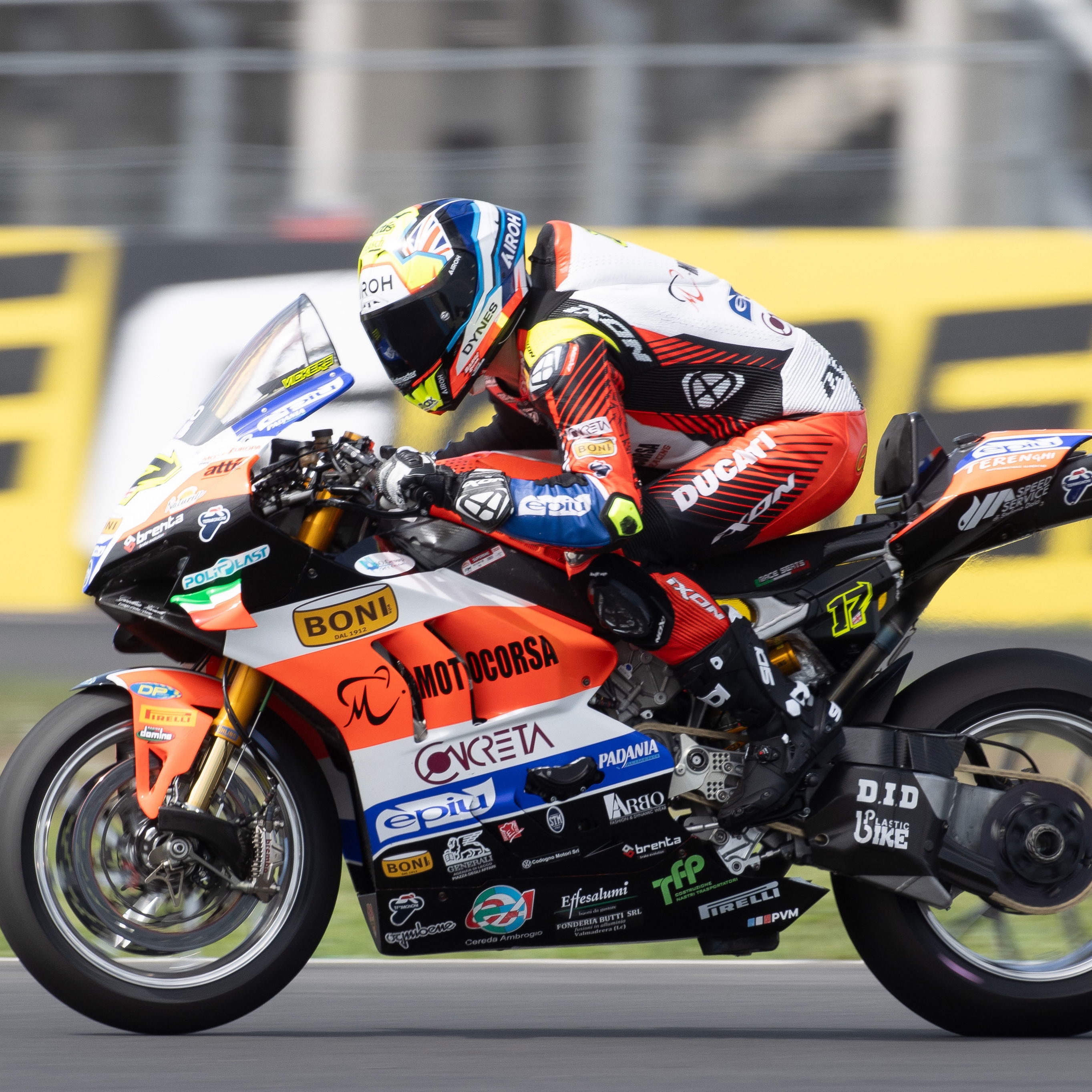 Ryan Vickers, 2025 Hungarian WorldSBK. Credit: Gold and Goose.