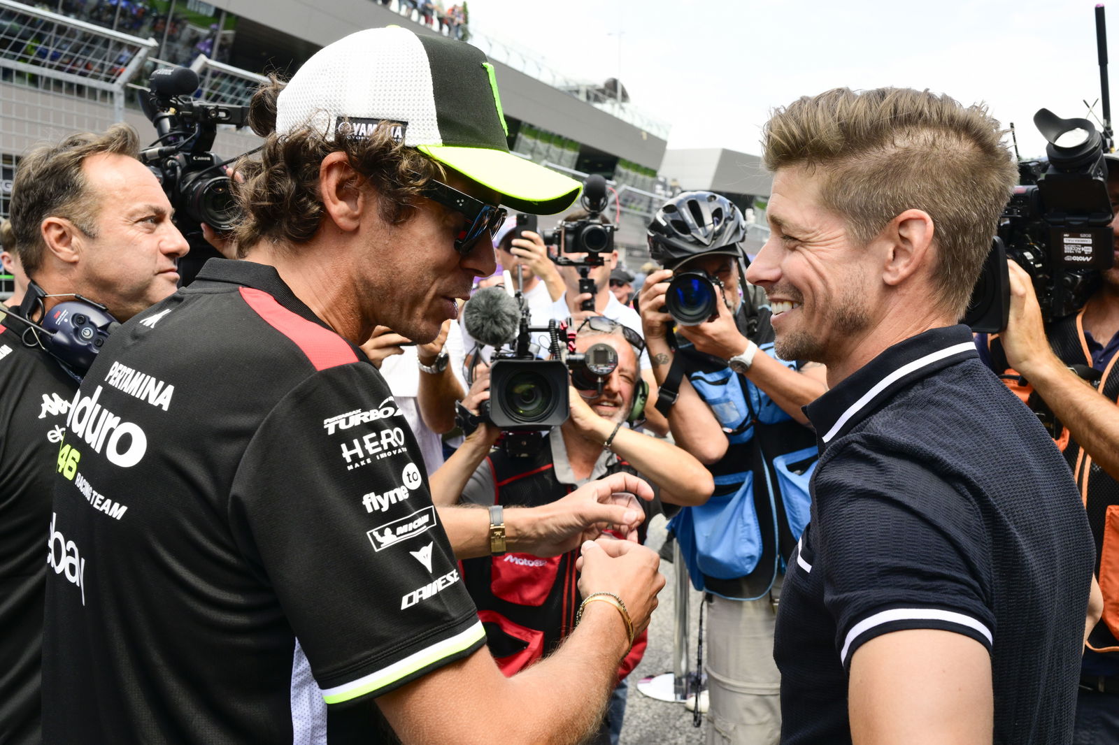 Valentino Rossi, Casey Stoner
