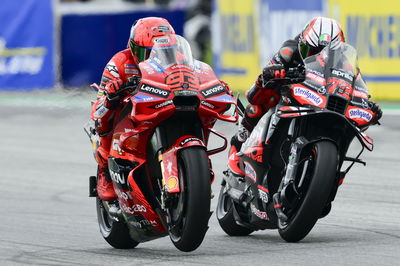 Marc Marquez, Marco Bezzecchi, 2025 MotoGP Austrian Grand Prix. Credit: Gold and Goose.
