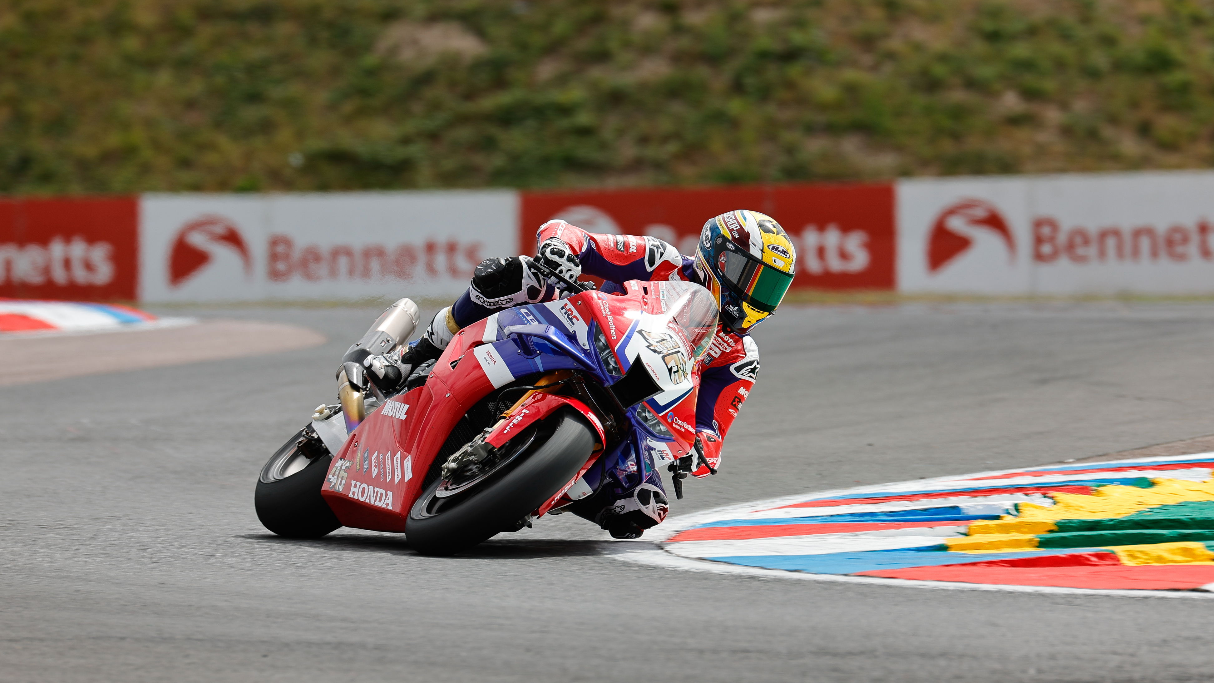 Tommy Bridewell, 2025 Thruxton BSB. Credit: Ian Hopgood.