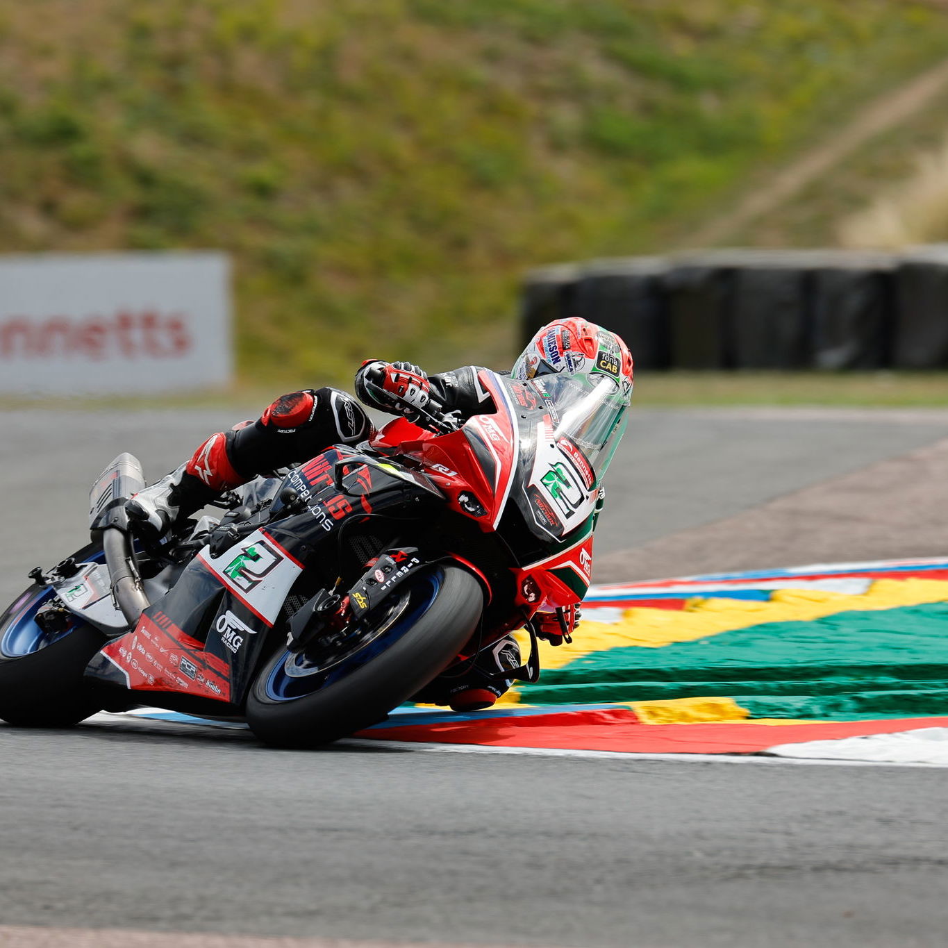 Glenn Irwin, 2025 Thruxton BSB. Credit: Ian Hopgood Photography.